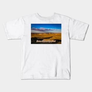 Sunset on the Pawnee Buttes at Pawnee National Grassland Colorado Kids T-Shirt